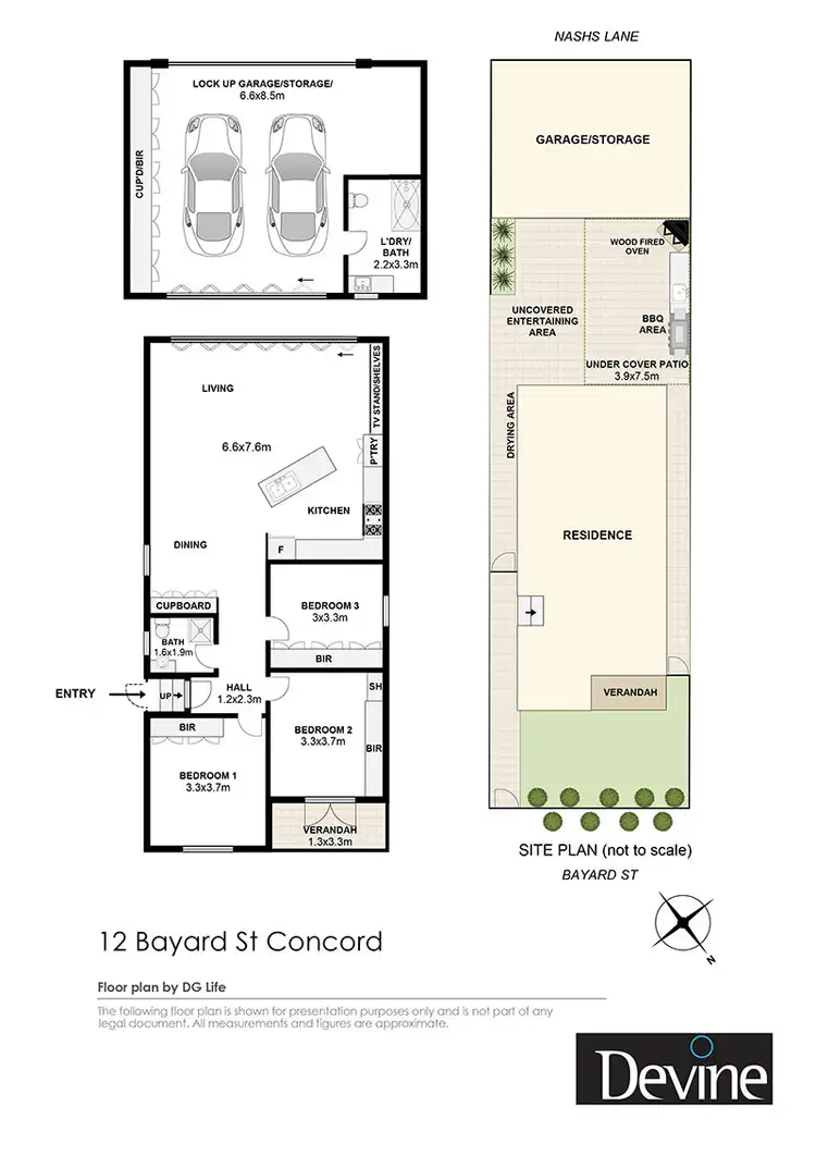 Floorplan of Homely house listing, 12 Bayard Street, Concord NSW 2137