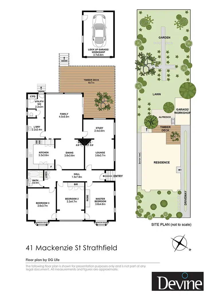 Floorplan of Homely house listing, 41 Mackenzie Street, Strathfield NSW 2135