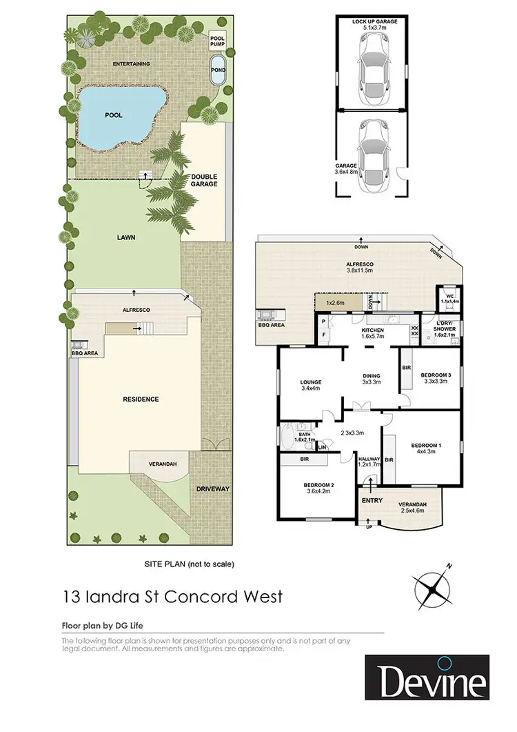 Floorplan of Homely house listing, 13 Iandra Street, Concord West NSW 2138