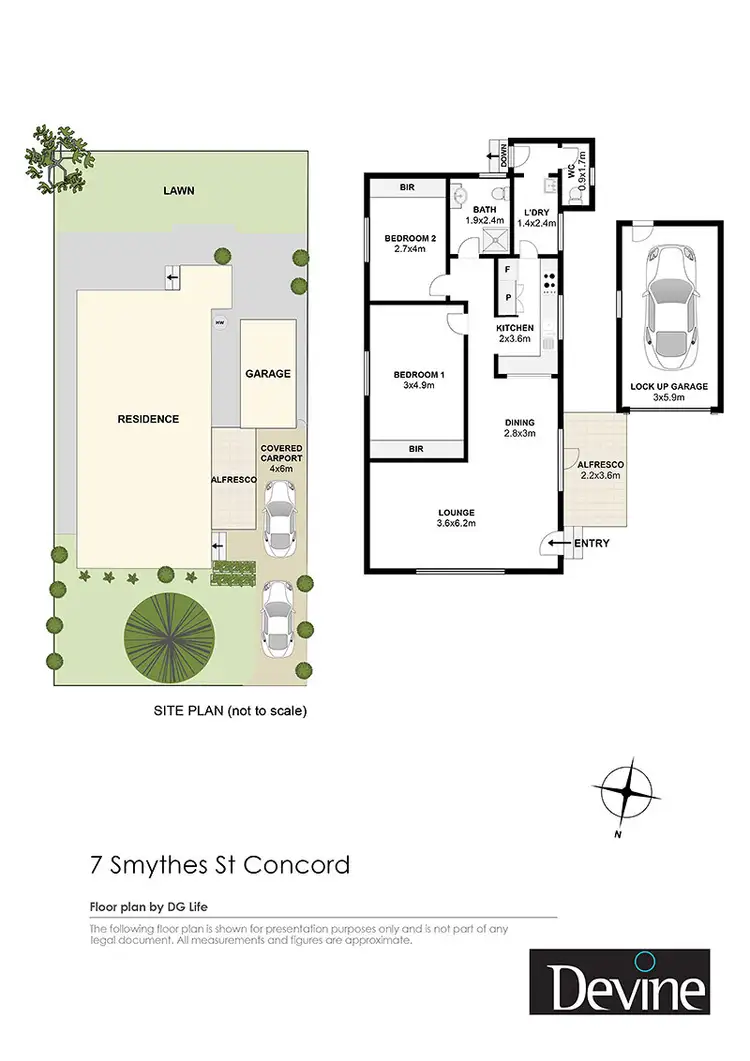 Floorplan of Homely house listing, 7 Smythes Street, Concord NSW 2137
