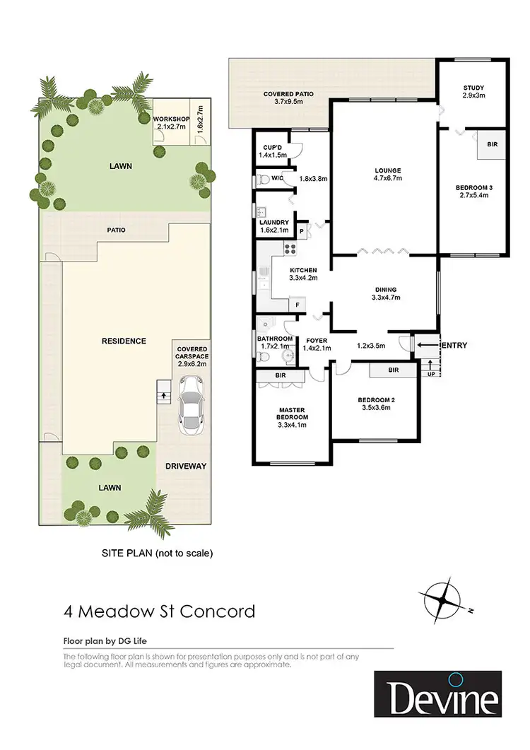 Floorplan of Homely house listing, 4 Meadow Street, Concord NSW 2137