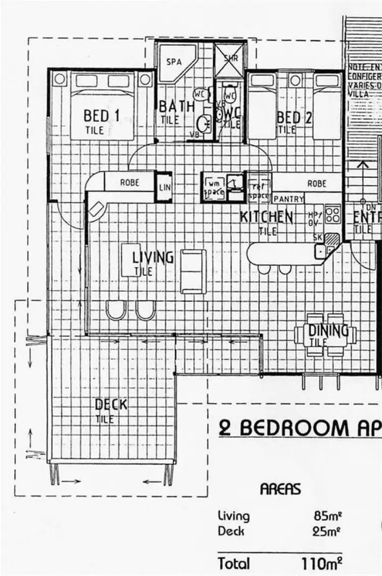 Floorplan of Homely apartment listing, 27/5 Banksia Court, Hamilton Island QLD 4803