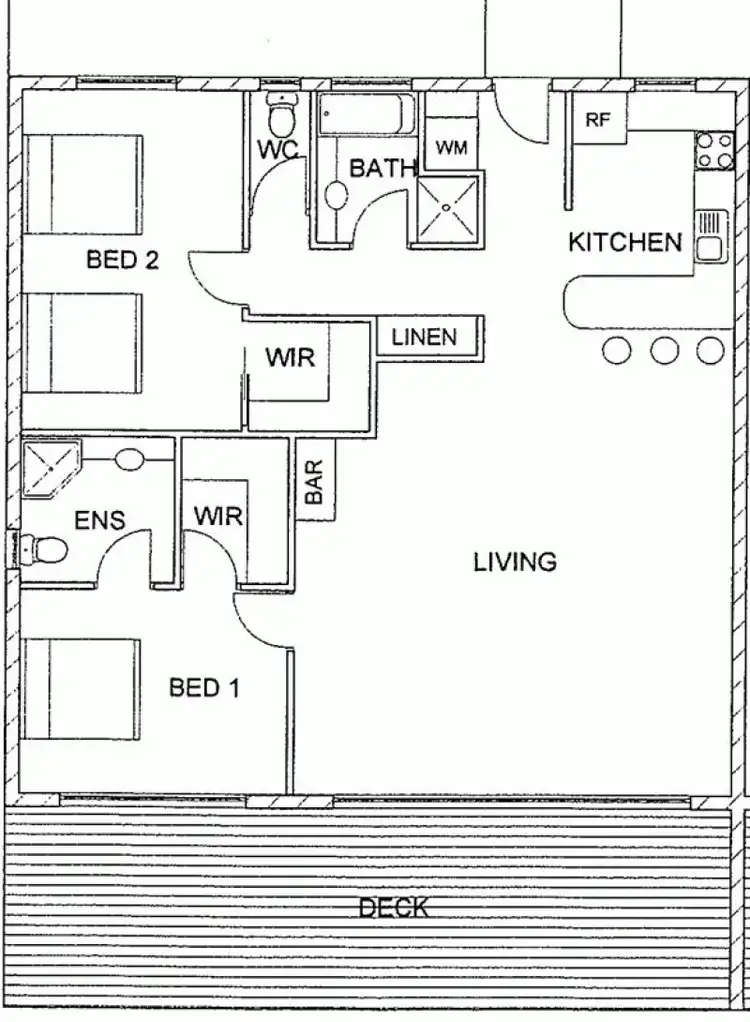 Floorplan of Homely apartment listing, 6/2 Banksia Court, Hamilton Island QLD 4803