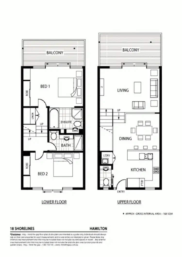 Floorplan of Homely apartment listing, 18/5 Acacia Drive, Hamilton Island QLD 4803