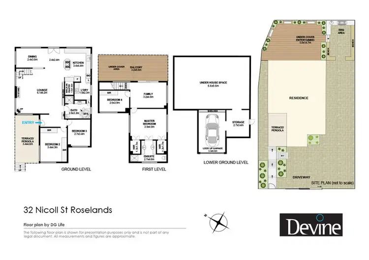 Floorplan of Homely house listing, 32 Nicoll Street, Roselands NSW 2196
