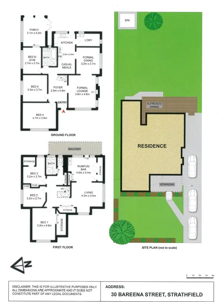 Floorplan of Homely house listing, 30 Bareena Street, Strathfield NSW 2135