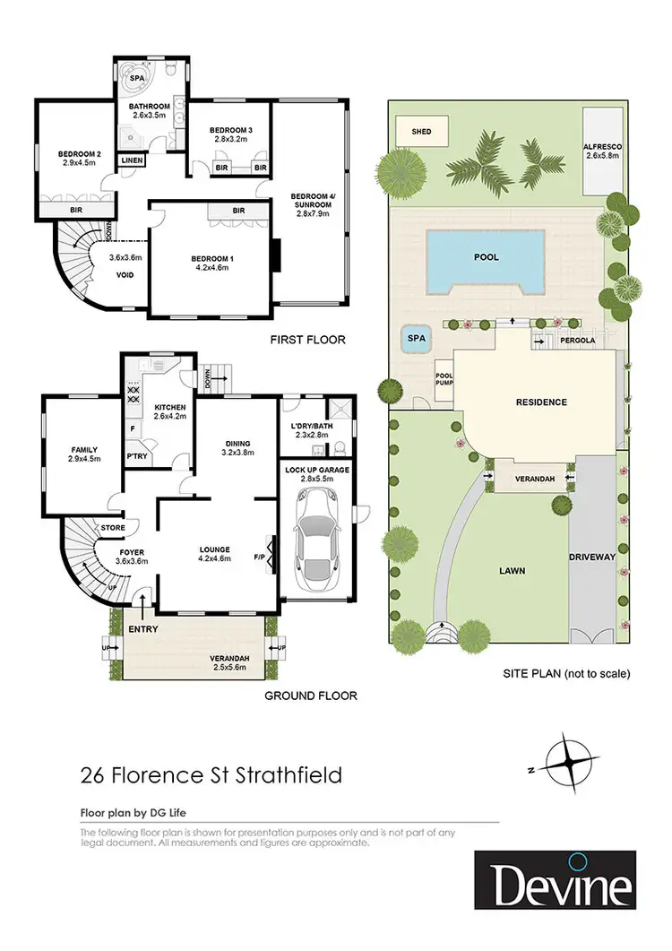Floorplan of Homely house listing, 26 Florence Street, Strathfield NSW 2135