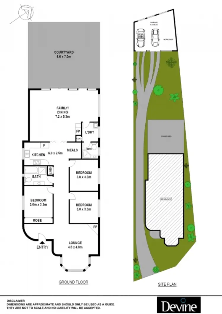 Floorplan of Homely house listing, 8 Fitzgerald Crescent, Strathfield NSW 2135