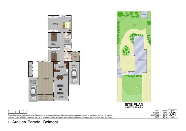 Floorplan of Homely house listing, 11 Araluen Parade, Belmont VIC 3216