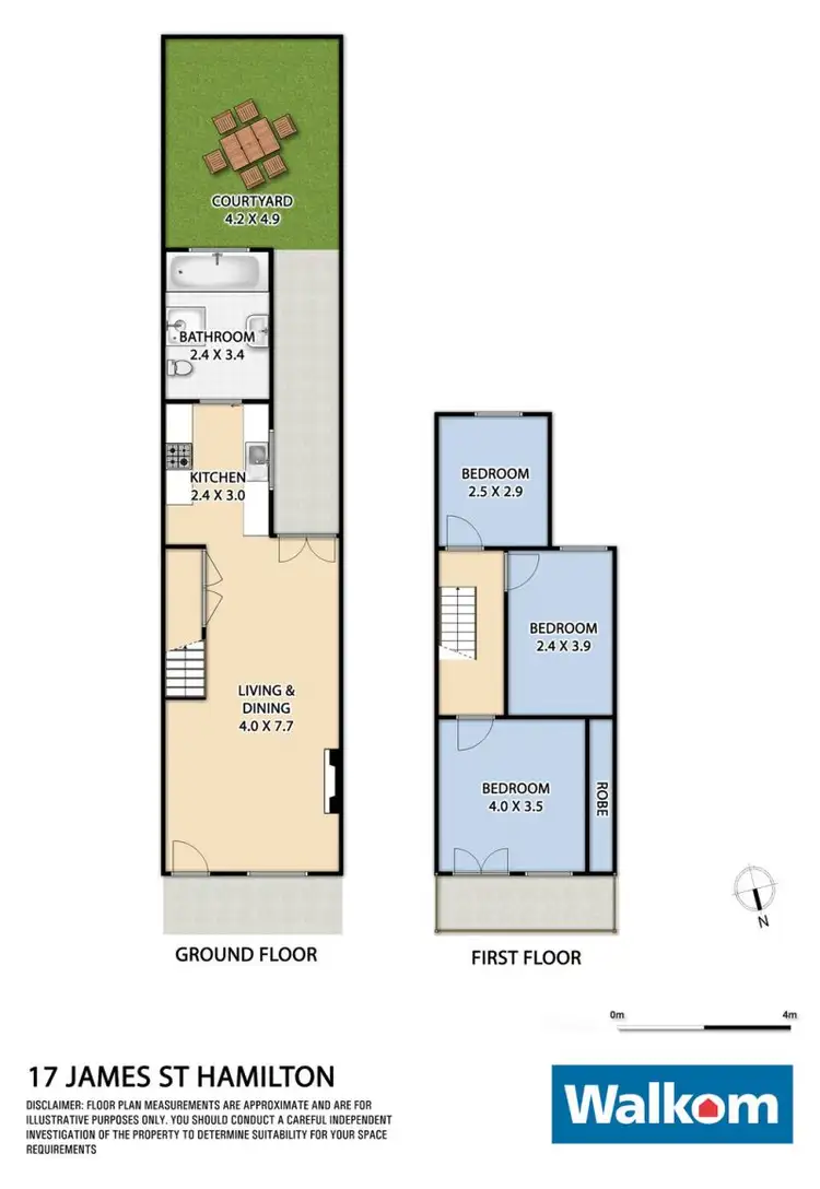 Floorplan of Homely house listing, 17 James Street, Hamilton NSW 2303