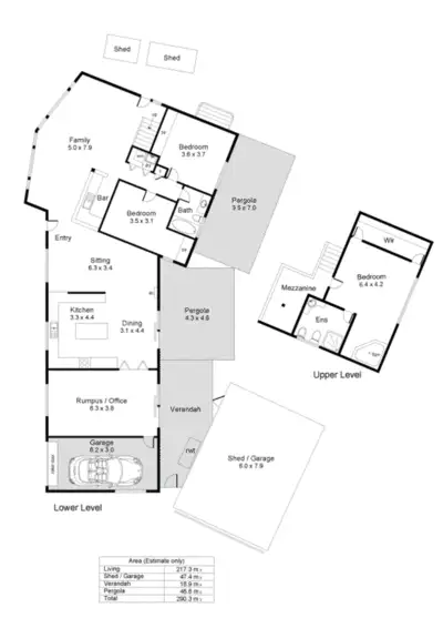 Floorplan of Homely house listing, 3 Sargent Court, Happy Valley SA 5159