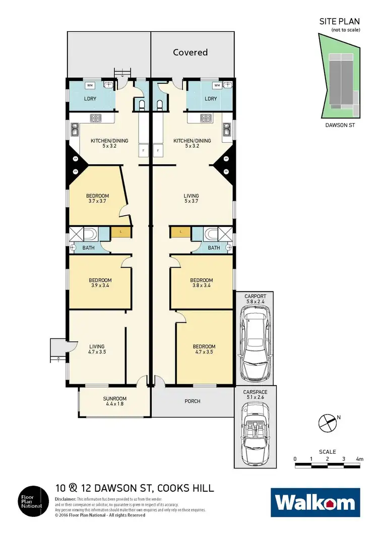 Floorplan of Homely house listing, 10-12 Dawson Street, Cooks Hill NSW 2300