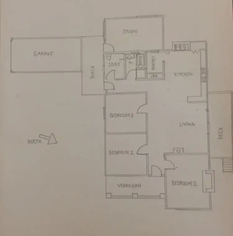 Floorplan of Homely house listing, 22 Golf Links Road, Hepburn Springs VIC 3461