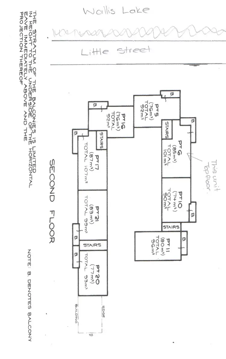 Floorplan of Homely unit listing, 6/106-108 Little Street, Forster NSW 2428