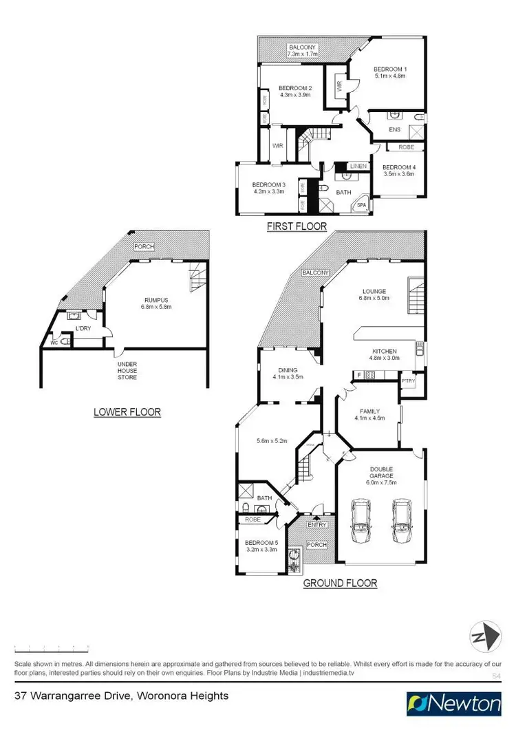 Floorplan of Homely house listing, 37 Warrangarree Drive, Woronora Heights NSW 2233