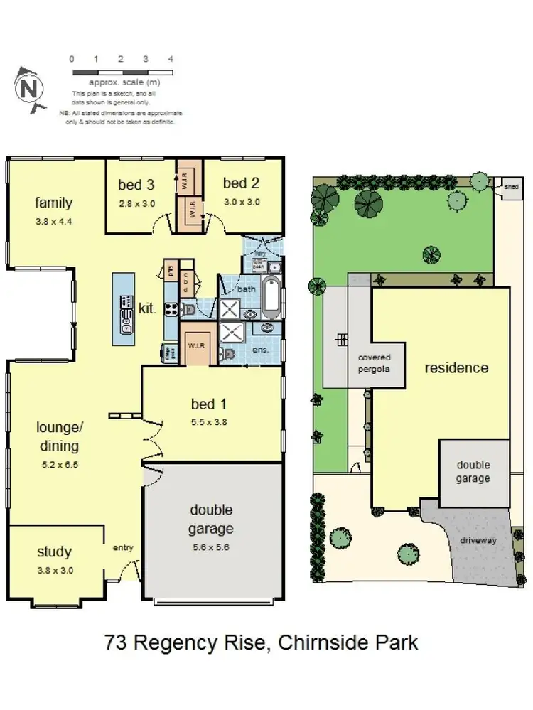 Floorplan of Homely house listing, 73 Regency Rise, Chirnside Park VIC 3116