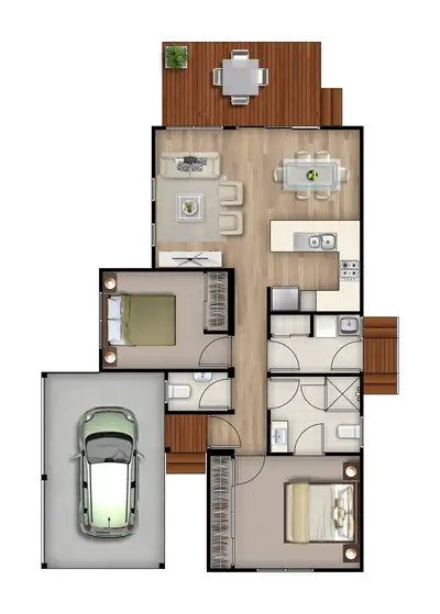 Floorplan of Homely house listing, 48/132 Findlay Avenue, Chain Valley Bay NSW 2259