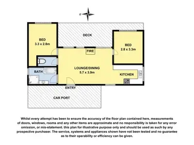 Floorplan of Homely house listing, 235 Blue Johanna Road, Johanna VIC 3238