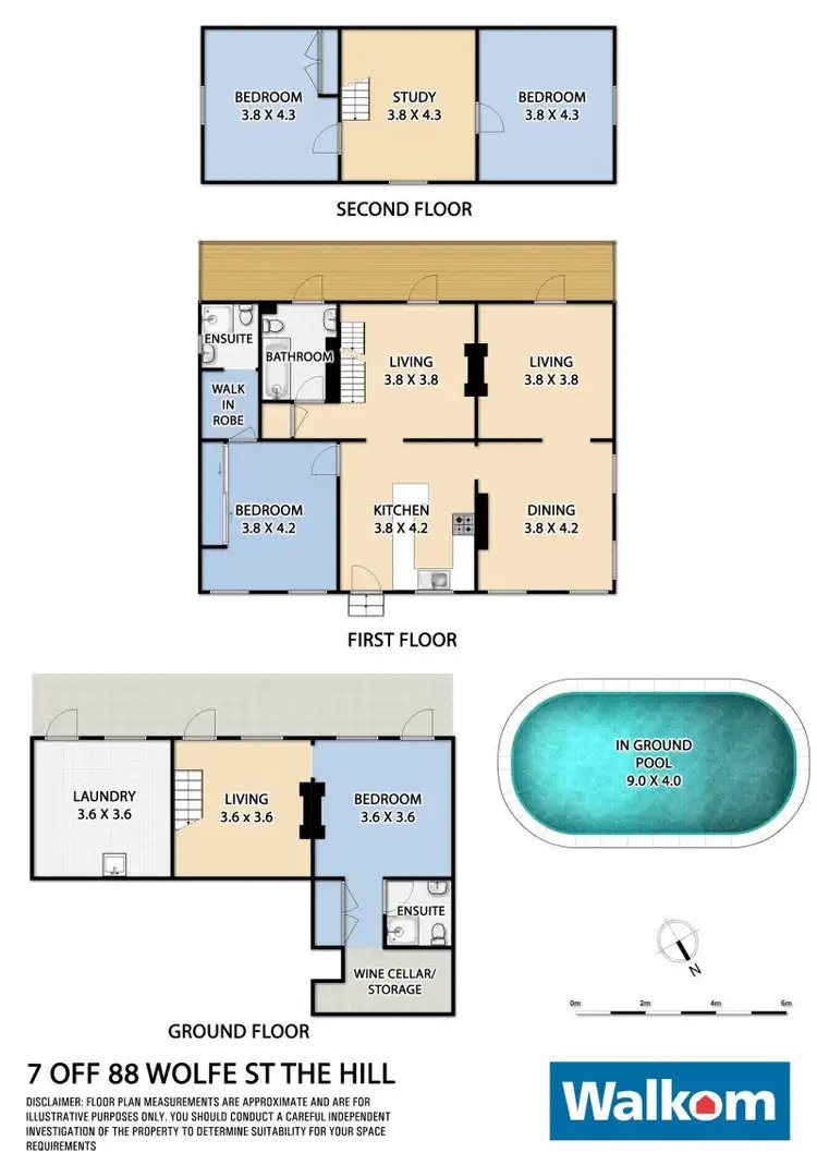 Floorplan of Homely house listing, 7 Off Wolfe Street, The Hill NSW 2300
