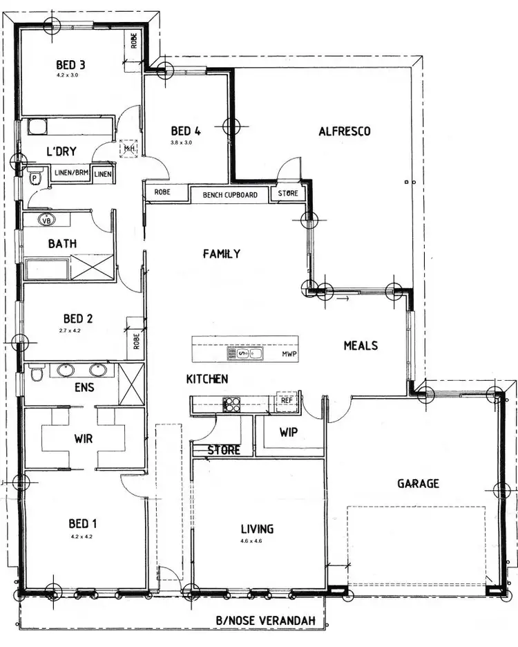 Floorplan of Homely house listing, 20 Lindner Crescent, Lyndoch SA 5351