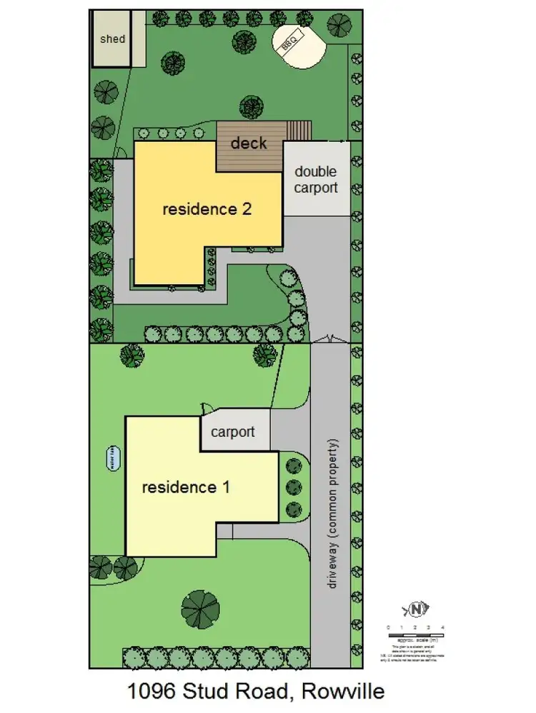 Floorplan of Homely unit listing, 1/1096 Stud Road, Rowville VIC 3178
