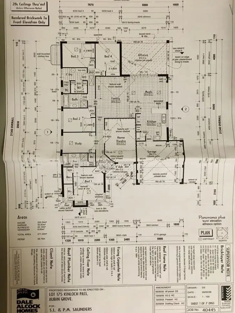 Floorplan of Homely house listing, 7 Kinloch Pass, Aubin Grove WA 6164