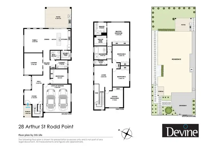 Floorplan of Homely house listing, 28 Arthur Street, Rodd Point NSW 2046