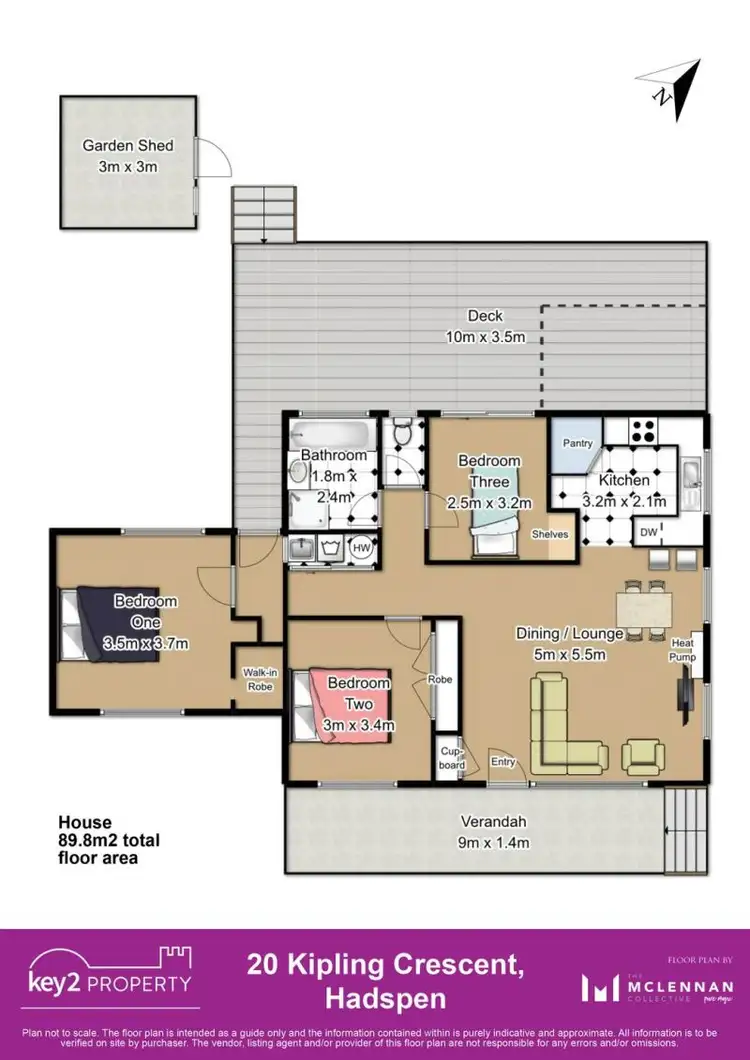 Floorplan of Homely house listing, 20 Kipling Crescent, Hadspen TAS 7290