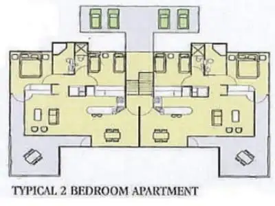 Floorplan of Homely apartment listing, Oasis 17/5 Banksia Court, Hamilton Island QLD 4803