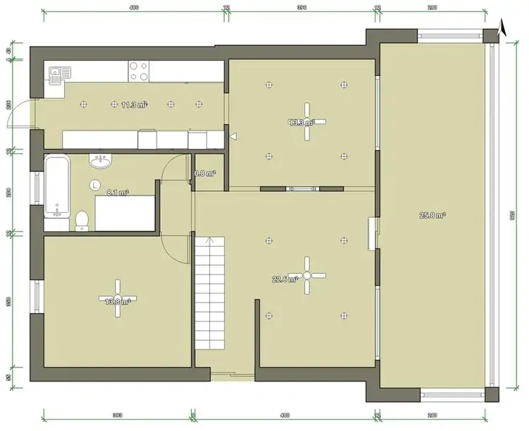 Floorplan of Homely house listing, 8 Blanch Parade, Grafton NSW 2460