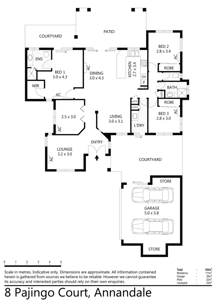 Floorplan of Homely house listing, 8 Pajingo Court, Annandale QLD 4814
