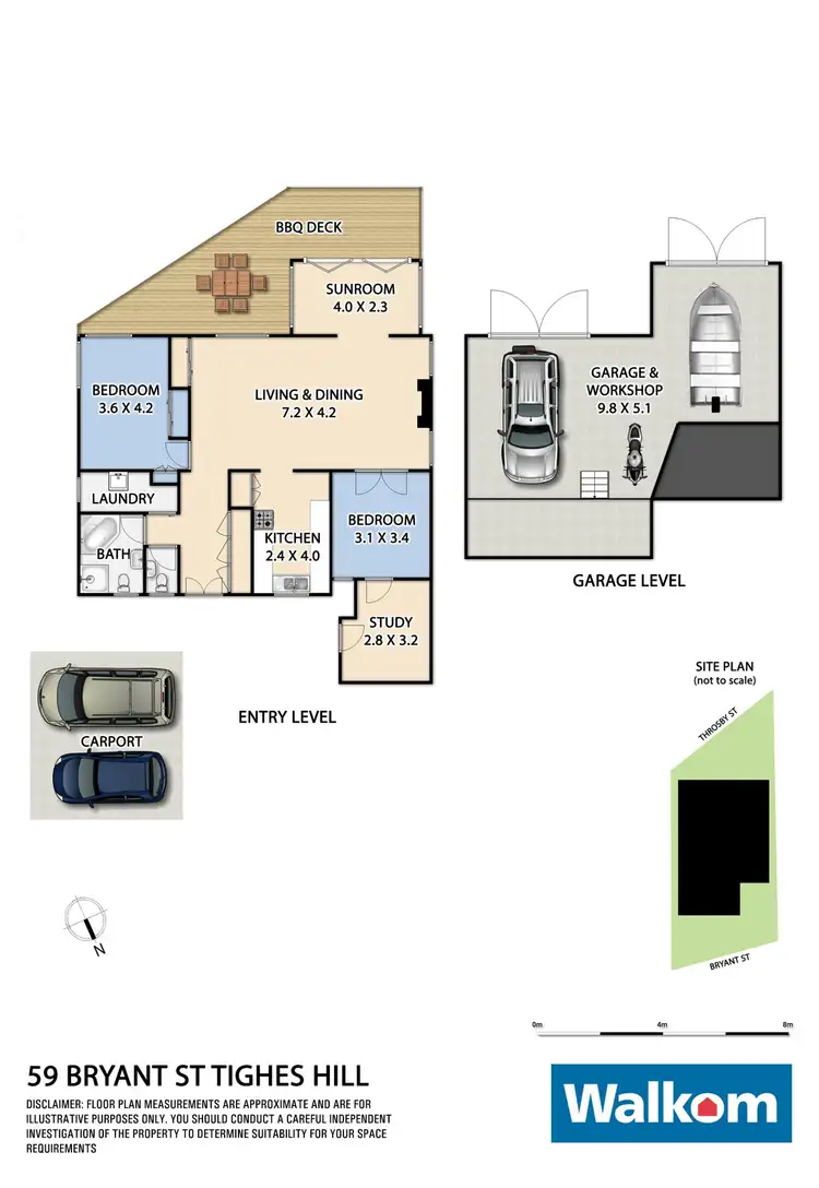 Floorplan of Homely house listing, 59 Bryant Street, Tighes Hill NSW 2297