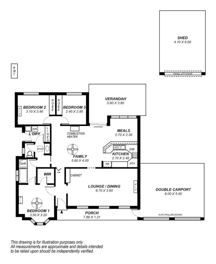 Floorplan of Homely house listing, 28 Sherebrooke Blvd, Woodcroft SA 5162