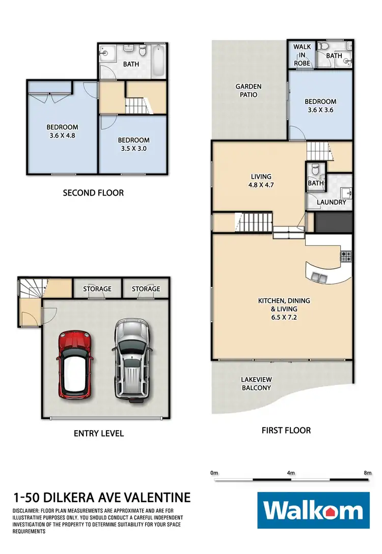Floorplan of Homely house listing, 1/50 Dilkera Avenue, Valentine NSW 2280