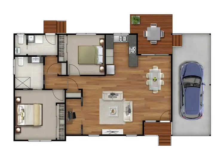 Floorplan of Homely house listing, 64/137 Mount View Road, Cessnock NSW 2325