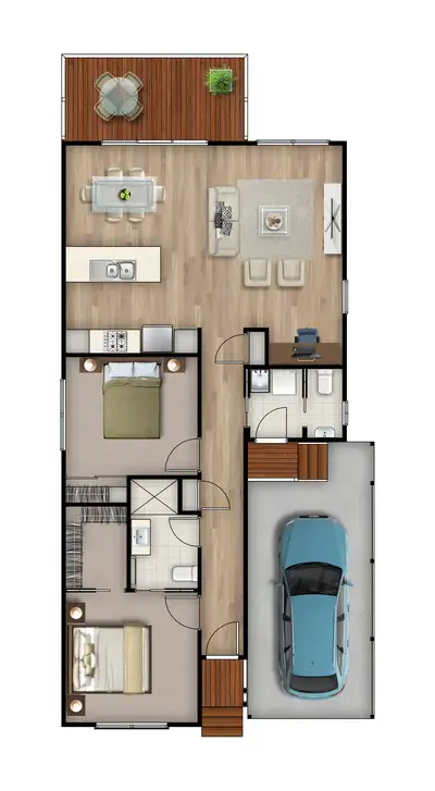 Floorplan of Homely house listing, 4/132 Findlay Avenue, Chain Valley Bay NSW 2259