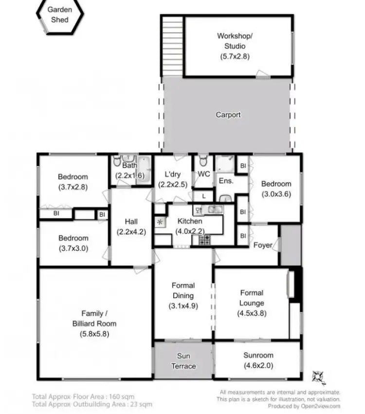 Floorplan of Homely house listing, 52 Auburn Road, Kingston Beach TAS 7050