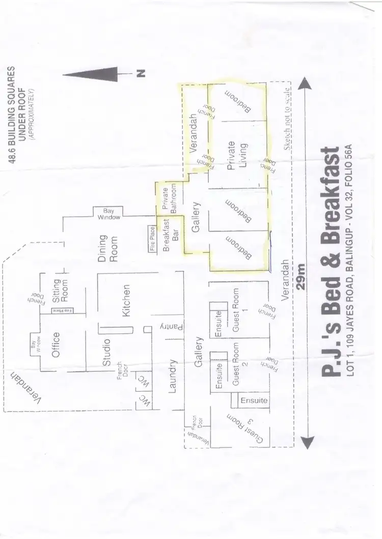 Floorplan of Homely rural property listing, 208 JAYES ROAD, Balingup WA 6253