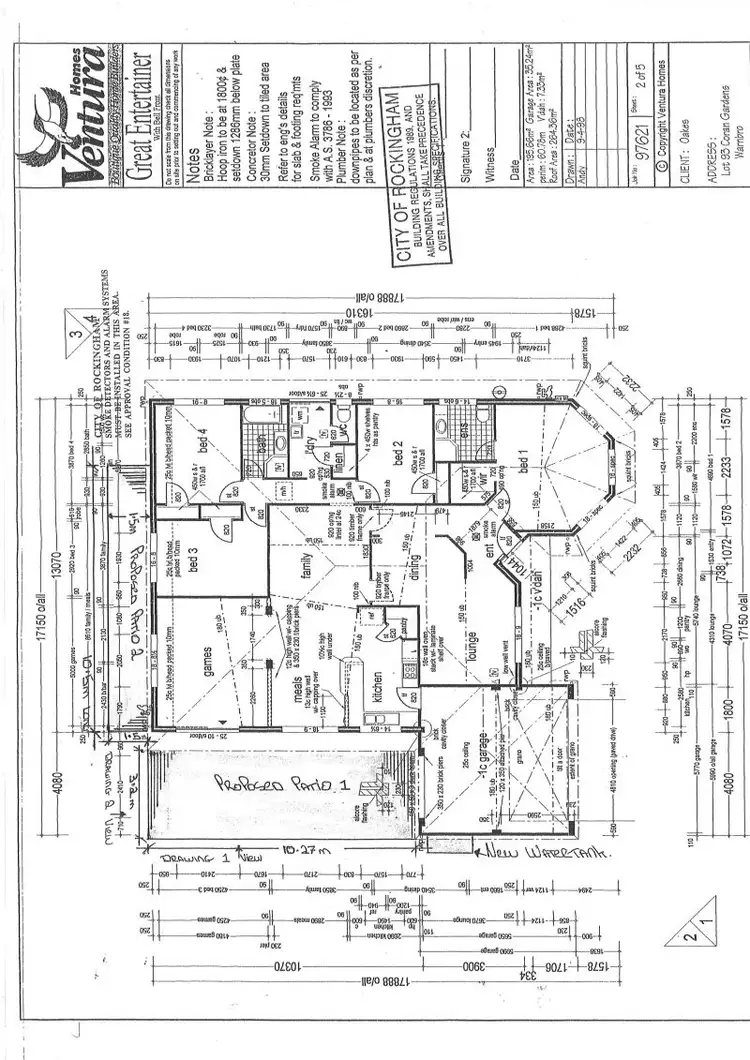 Floorplan of Homely house listing, 18 Coran Gardens, Warnbro WA 6169