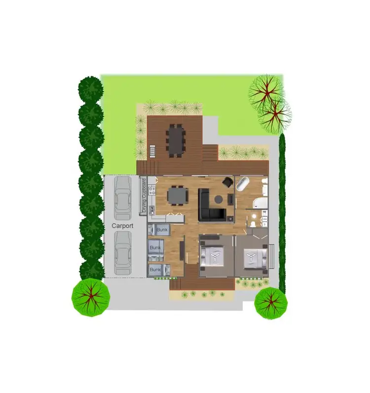 Floorplan of Homely house listing, 2 Robin Court, Sawmill Settlement VIC 3723