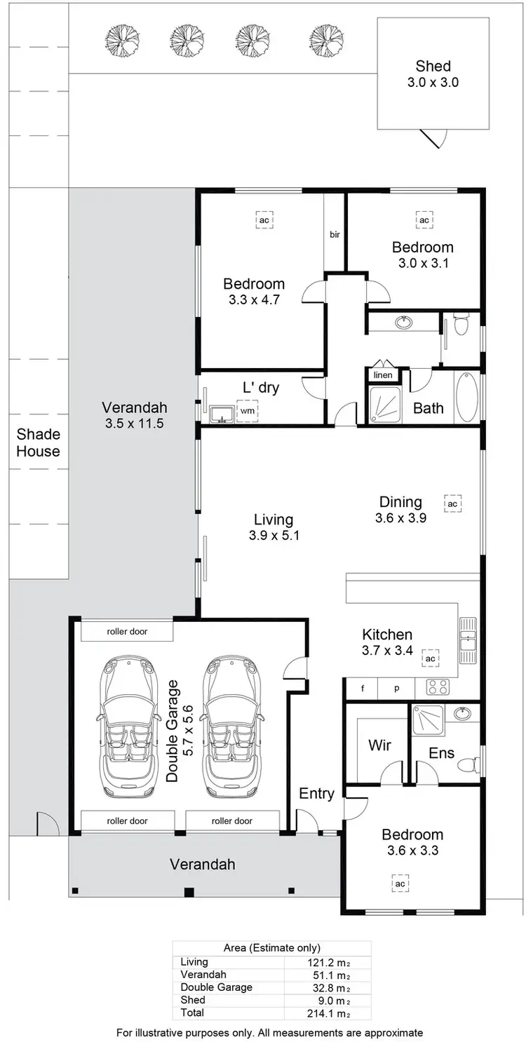 Floorplan of Homely house listing, 8 Craven Court, Happy Valley SA 5159