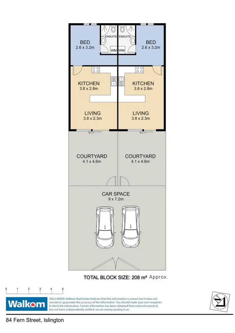 Floorplan of Homely warehouse listing, 84 Fern Street, Islington NSW 2296