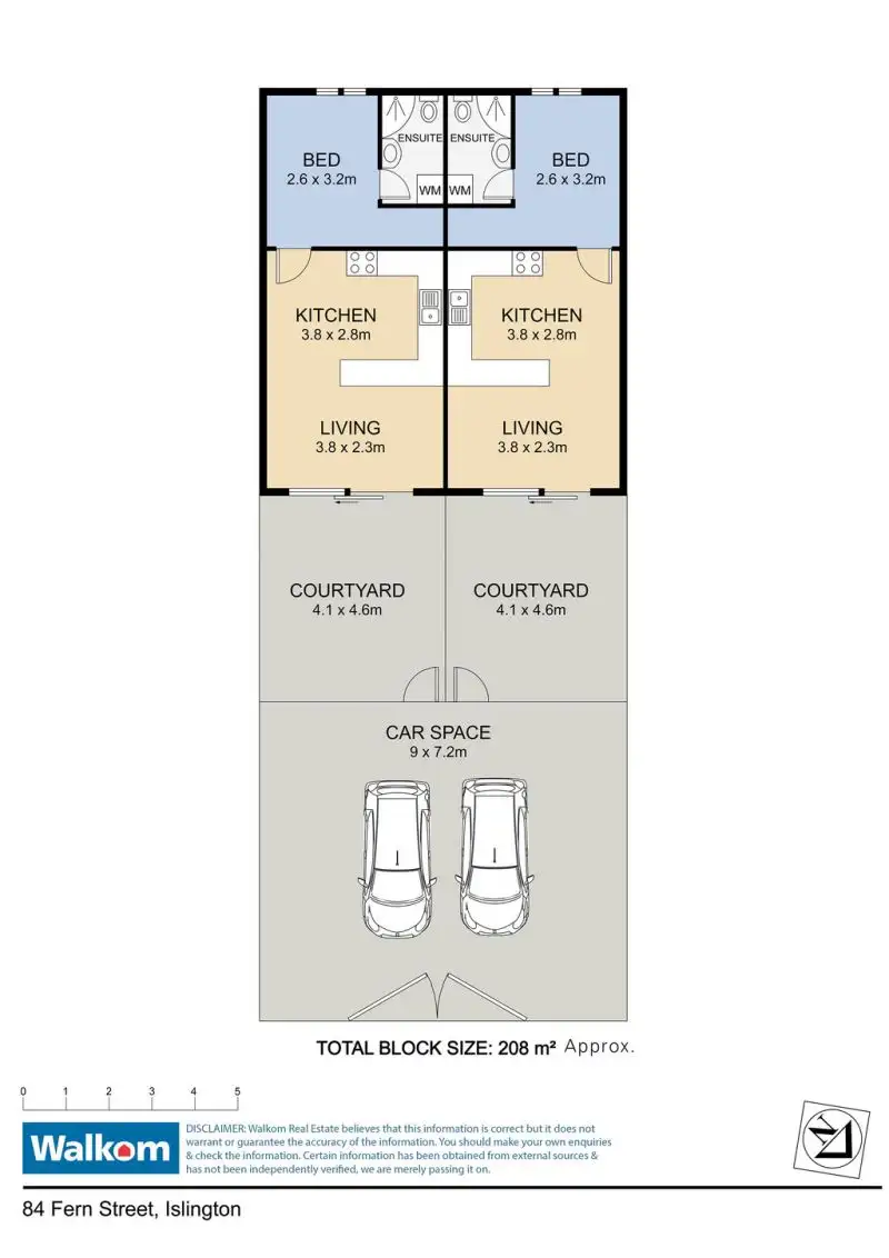 Floorplan of Homely warehouse listing, 84 Fern Street, Islington NSW 2296