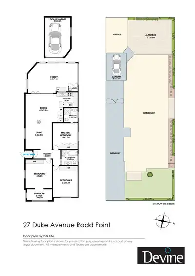 Floorplan of Homely house listing, 27 Duke Avenue, Rodd Point NSW 2046