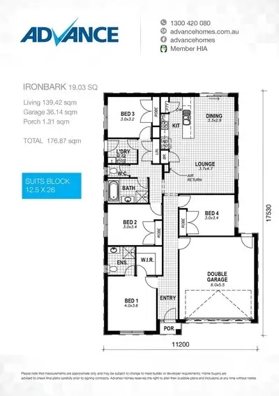 Floorplan of Homely house listing, LOT 730 LIGHTWOOD STREET, Torquay VIC 3228