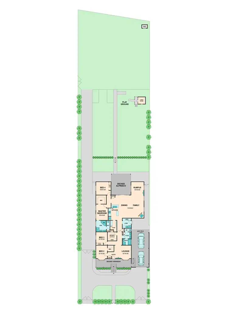 Floorplan of Homely house listing, 42 MAIN ROAD, Tallarook VIC 3659