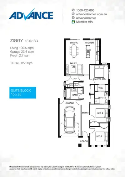 Floorplan of Homely house listing, LOT 146 NEWFIELDS STREET, Drysdale VIC 3222