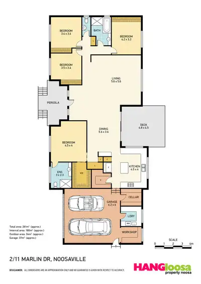 Floorplan of Homely house listing, 2/11 Marlin Drive, Noosaville QLD 4566