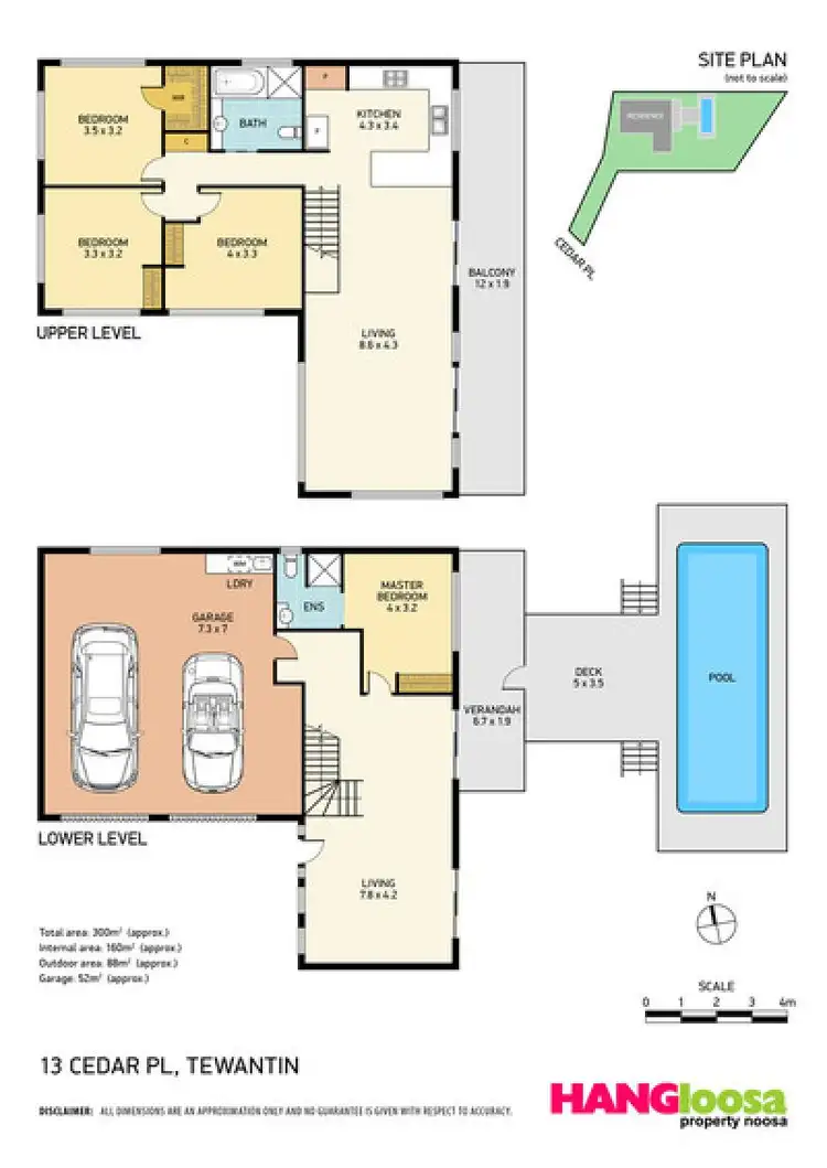 Floorplan of Homely house listing, 13 Cedar Place, Tewantin QLD 4565