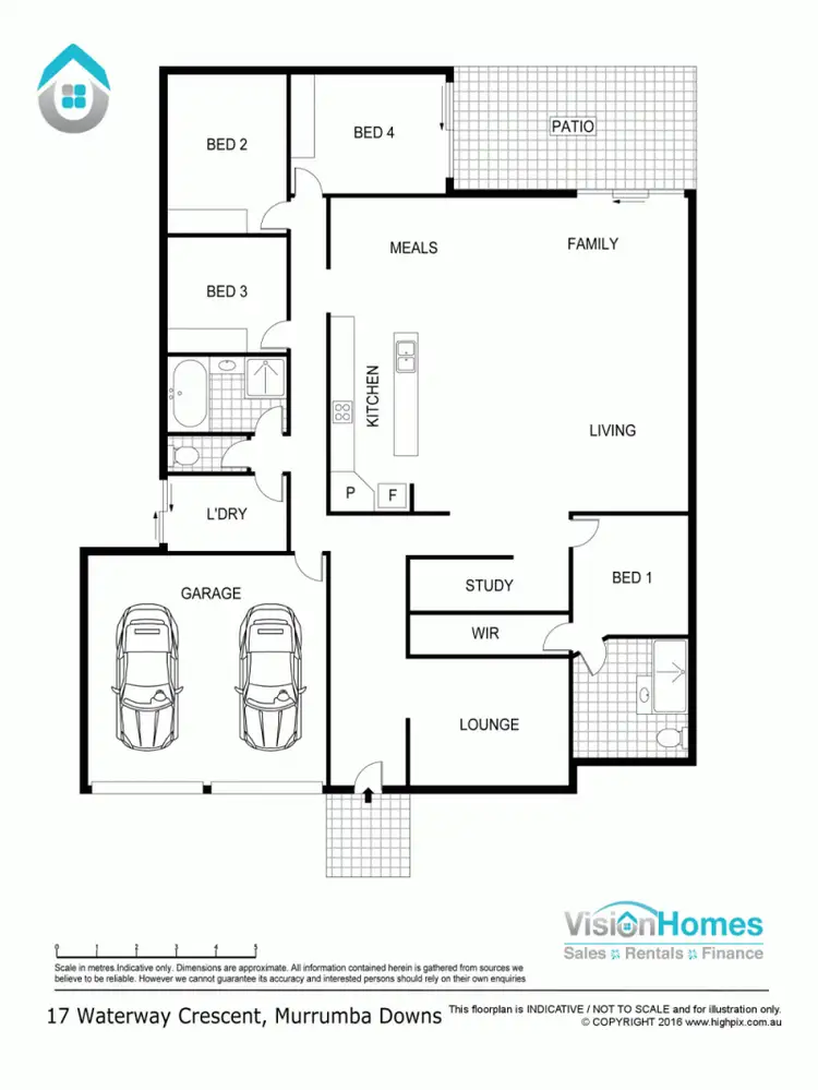 Floorplan of Homely house listing, 17 Waterway Crescent, Murrumba Downs QLD 4503